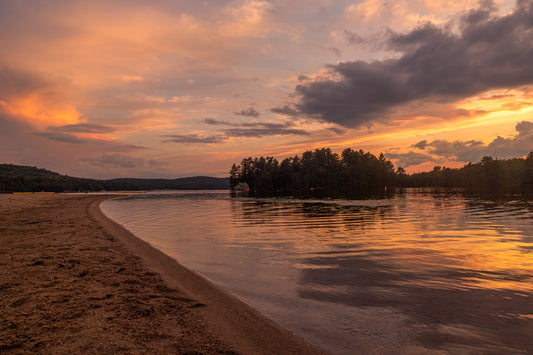 Canvas - Spruce Beach Shoreline