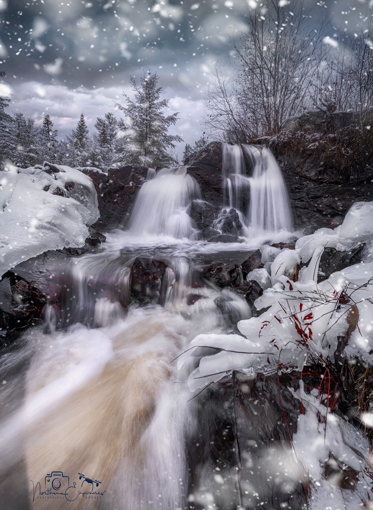 Canvas - Sometimes Falls Winter Wonderland